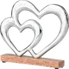 Dekorativní stojan na srdce Silver Amour -9- Náhled obrázku produktu 2