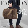 Pánská taška přes rameno Aktovka Vodotěsné plátno Vintage Náhled obrázku produktu 6