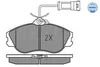 MEYLE 025 211 3819/W Bremsbeläge Vorne für AUDI 80 Produktbild-Vorschau 3