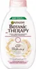 A white bottle of Garnier Botanic Therapy Oat Delicacy shampoo with pink accents and a graphic of wheat stalks. Anteprima dell’immagine prodotto