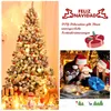 A collage of images showing a decorated Christmas tree, a family opening presents, and Christmas-themed graphics. Anteprima dell’immagine prodotto