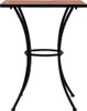 vidaXL Table de bistrot en mosaïque rouge terracotta 60 cm Voir les images du produit 2