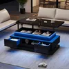 Merax anhebbarer Couchtisch mit 2 Schublade, Produktbild-Vorschau 5