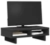vidaXL Monitorständer Schwarz 50x27x15 cm Holzwerkstoff Produktbild-Vorschau 3
