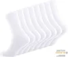 8 Paar Weiße Damen & Herren Tennissocken Sportsocken Produktbild-Vorschau 1