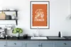 MuchoWow® MuchoWow® Gerahmtes Poster Jahrgang - Tiger - Produktbild-Vorschau 4