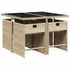 The Living Store 5-tlg. Garten-Essgruppe mit Kissen Produktbild-Vorschau 4