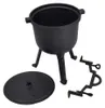 Dutch Oven - Gusseisen Kessel 10 L - mit Füßen und Henkel - Produktbild-Vorschau 11