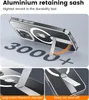 A clear phone case with a built-in kickstand is shown from multiple angles, highlighting its features and durability. Náhled obrázku produktu