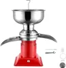 A red and silver electric milk cream separator is shown against a white background. Produktbild-Vorschau