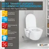 BELVIT Bidet Aufsatz für Toilette – Hygienischer WC Bidet Produktbild-Vorschau 2