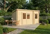 Alpholz Gartenhaus Maria aus Holz in Naturbelassen, 28 mm Produktbild-Vorschau 5