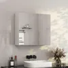 Závěsná koupelnová skříňka s trojdílným zrcadlem 60 cm Náhled obrázku produktu 4