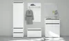 xonox.home Sitzbank Torino weiß Nachbildung 76x44x35 cm Produktbild-Vorschau 7