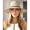 Cappello da sole da donna - Colore crema – Cappello da Anteprima dell’immagine prodotto 9