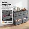 HOKEEPER Kommode, Chest of Drawers, 7 Schubladen aus Stoff Produktbild-Vorschau 3
