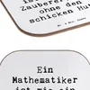 Mr. & Mrs. Panda Tassenuntersetzer Spruch Mathematiker Produktbild-Vorschau 5