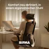 Ergonomiczne krzesło biurowe Desktronic SitOne, regulowane, Podgląd zdjęcia produktu 2