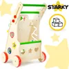 prezent na roczek jeździk pchacz drewniany chodzik tablica Podgląd zdjęcia produktu 4