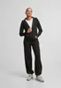 Urban Classics Ladies Basic Essential Zip Hoody black M Produktbild-Vorschau 3