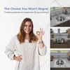 ANW HOME Kuchyňský dřez nerez 49 cm kulatý vestavný dřez 1 Náhled obrázku produktu 8