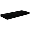 vidaXL Scaffale sospeso nero lucido 60x23,5x3,8 cm MDF Anteprima dell’immagine prodotto 9