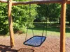 XXL Nestschaukel 140x80 cm Schaukel Eckig Hängeschaukel Produktbild-Vorschau 5