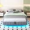 A modern bedroom with a bed as the main focus. Náhľad obrázku produktu