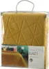 Narzuta Luiz 3 musztardowa 200x220 cm hot press welur Podgląd zdjęcia produktu 2
