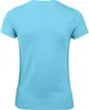 Dámské tričko s krátkým rukávem - B&C #E150/W - turquoise - Náhled obrázku produktu 2