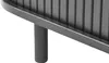 BELIANI Sideboard Schwarz MDF-Platte mit 2 Schiebetüren Produktbild-Vorschau 6
