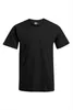 Basic T-Shirt Herren, Schwarz, XL Produktbild-Vorschau 2