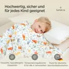 Lunova Gewichtsdecke 2 kg Tierwelt – OEKO-TEX Baumwolle für Kinder
 Produktbild-Vorschau