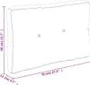 Palettenkissen 5-tlg. Blattmuster Stoff , Klassische Sofas Produktbild-Vorschau 9