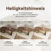 Tavolo da pranzo allungabile 120/160 x 80 cm – tavolo da Anteprima dell’immagine prodotto 6