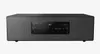 A black Panasonic micro-system is shown against a white background. Voir les images du produit