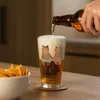 Mr. & Mrs. Panda Bierglas Bär Freundin - Transparent - Produktbild-Vorschau 2