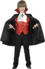 Dracula upír Halloween dětský kostým černo-červený Náhled obrázku produktu 1