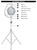 Spiegelkugel SET 50cm PROFI Kugel mit schwarzer Produktbild-Vorschau 4