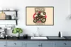 MuchoWow® MuchoWow® Gerahmtes Poster Motorrad - Vintage - Produktbild-Vorschau 3