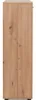 Schuhschrank Satine - 100x34x110cm - 2 Türen - Eiche Produktbild-Vorschau 16