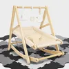 TULANO Moon 45 Creme | Babywippe mit pädagogischem Ständer Produktbild-Vorschau 11