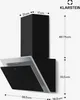 A diagram of a kitchen hood with dimensions indicated by lines and text. Produktbild-Vorschau