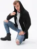 Ombre Clothing Pánská mikina na zip s kapucí Hugo UrbanX Náhled obrázku produktu 3