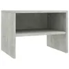 vidaXL Nachttisch Betongrau 40x30x30 cm Holzwerkstoff -  Produktbild-Vorschau 3