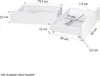Homestyle4u Holzbett Palettenbett 140x200 cm 2 Schubladen Produktbild-Vorschau 7