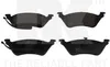 1 NK Bremsbeläge Bremsklötze HINTEN 229321 Produktbild-Vorschau 3