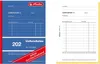 Two different versions of a delivery/receipt form book are shown side-by-side. Anteprima dell’immagine prodotto