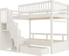 MODFU Lit Superposé 90x200 cm - Lit Double avec Rangement Voir les images du produit 9