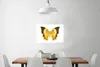 MuchoWow® Poster Schmetterlinge - Gelb - Braun 60x40 cm - Produktbild-Vorschau 2
